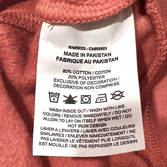 NIKE Sportswear Womens Oversized Crop Crewneck Sweatshirt, Size XS, Madder Root - Picture 13 of 15